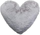 Brandsseller Herzkissen Kuschelkissen Schmusekissen Flausch Plüsch Dekokissen...