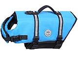 VIVAGLORY Rip Stop Schwimmweste Hund, Hundeschwimmweste, Schwimmhilfe &...