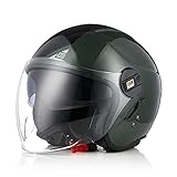ORIGINE Motorradhelm Jethelm Roller Helm Scooter Helm Chopper Helm Moped Mofa...