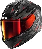 SHARK, Integralhelme Motorrad D-SKWAL 3 BLAST-R mat black Anthracite red KAR, L