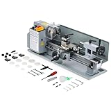 CREWORKS Metalldrehmaschine 550W Drehmaschine 7 x 14 Zoll Tischdrehmaschine 180 x 350MM...