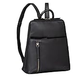 STILORD 'Holly' Rucksack Frauen Klein Leder Rucksackhandtasche Damen...