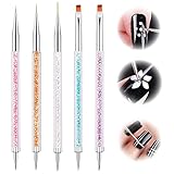 5 Stück Nagel Kunst Punktierung Stifte Kit, Nageldesign Pinsel,Nagel...
