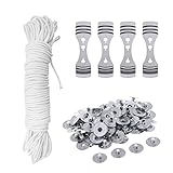 Dochthalter für Kerzen, Kerzendocht Halter, Docht Zentriervorrichtung, Kerzendocht...