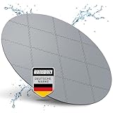 Whirlpool Unterlage rund 196cm - Bodenmatte für Outdoor Whirlpools - Schützt & Isoliert...