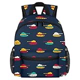 DJROW Kinder-Reise-Tagesrucksack, Mini-Cartoon-Hubschrauber, Schultasche, Kindergarten,...