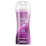 Durex 2 in 1 Massage- und Gleitgel Aloe Vera – Mit geschmeidiger Textur für...