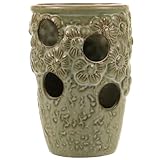 DOITOOL Keramik orchideentopf mit Öffnung Dekorativer Leichter Blumentopf für...