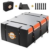 Sailnovo Auto Dachbox, Autodachtasche 20 Kubikfuß 1000D PVC Faltbare...
