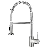 APPASO Wasserhahn, Küchenarmatur Hochdruck mit Herunterziehen Brause,...