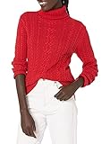 Amazon Essentials Damen Leichter Rollkragenpullover Mit Zopfmuster (Erhältlich...