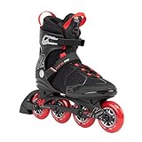 K2 Skates Herren Inline Skates F.I.T. 84 PRO, Black - red, 30G0515