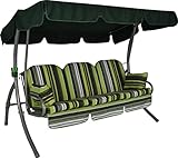 Angerer Hollywoodschaukel Ibiza - Gartenschaukel Made in Germany - Schaukel zum...