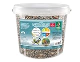 Kiebitzmarkt Premium Gartenvogelmix (Eimer) 2,5 kg Wildvogel Vogelfutter