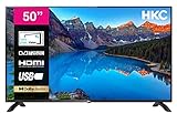 HKC 50D1 Fernseher 50 Zoll (TV 127 cm), Dolby Audio, LED, Triple Tuner DVB-C /...