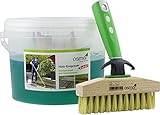 Osmo Holz-Entgrauer Kraft-Gel Farblos 2,50 l *Eimer & Ter.-Reinigungsbürste* -...