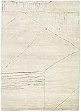 Nain Trading Scenery 139 x 201 handgeknüpfter moderner Orientteppich Design-Teppich Wolle...