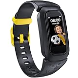 CareUALL Fitnessuhr Kinder, Schrittzähler Kinder mit SpO2 Pulsuhr, Fitness...