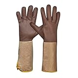 Gebol Laurin | 1 Paar | Größe XL (Gr 10,5) | Rosenhandschuh aus Echtleder mit...