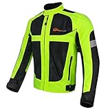 MH96_ITALY reflektierende sommer Motorradjacke mit abnehmbarem schutz,...