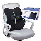 ZUSUZU Ease Ergonomisches RückenKissen aus Memory Foam