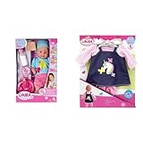 Simba 105010964 - Laura Hungry, Weichkörperpuppe mit Schnuller & Einhorn Fashion, 3...