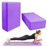 Lixiluxia Yoga Block 2er Set, Yoga Blöcke, Yoga Klötze, Yoga Klotz, Yoga Würfel,...