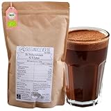 süssundclever.de® Bio Trinkschokolade | 1,0 kg | hoher Kakaoagehalt | Kakao | Kakaodrink...
