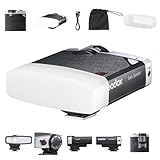 Godox Lux Junior Retro Kamerablitz,Speedlite GN12 6000 K ± 200 K CCT, automatische und...