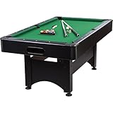 GAMES PLANET 6 ft Billardtisch Trendline“ + Zubehör, 12 Farbvarianten, 184 x...
