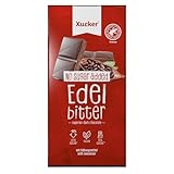Xucker Edelbitter Schokolade mit Xylit - Vegane Edelbitter Schokolade ohne...