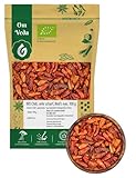 BIO Chilischoten ganz | Birds Eye Sorte | Rote, getrocknete Schoten mit...