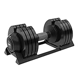 Newpower Fitness 1 Stück 20kg Verstellbare Hanteln, Einstellbare Platzsparende Hanteln 5...