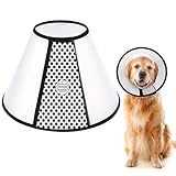WYFCR Pet Cone Recovery, Großer Hund Einstellbare Elizabeth Recovery...