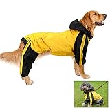 Regenmantel für Hunde, Hunde Regenmantel Regenjacke, wasserdichte...