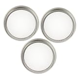 DIKACA 3 Stück Edelstahl -sprossenabdeckung Deckel Von Einmachgläsern Gurkenglas...