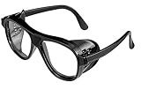 Mehrzweckschutzbrille 870PC farblos, Rahmen schw.