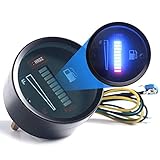 Hundnsney 24V 2 52Mm Universal Motorrad Kraftstoffstandanzeige LED-Lichtanzeige...