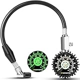 ATsafepro Reifendruckprüfer Geeicht Luftdruckprüfer 7 bar/100 psi Glow in the Dark,...