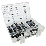 URCheers 113 TLG. Schlauchverbinder Sortiment Schwarz T Stück Verbinder für...