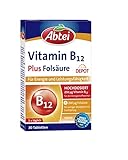 Abtei Vitamin B12 plus Folsäure - für Energie und Leistungsfähigkeit -...