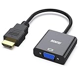BENFEI HDMI auf VGA, Unidirektional HDMI-Computer auf VGA-Monitor Adapter (Stecker auf...