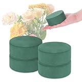KALIONE 4 Stück Runde Blumensteckschaum Set, Nasssteckschaum, Steckschaum für...