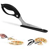 Dreamfarm Scizza Pizzaschere / Haushaltsschere, Charcoal schwarz