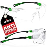 NoCry Schutzbrille mit Durchsichtigen Anti-Beschlag und kratzbeständigen Gläsern,...