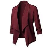 Blazer Damen Pailletten Blazer mit Glitzer Langarm Bomberjacke Slim Fit Pailletten Jacke...