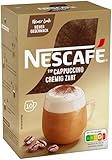NESCAFÉ Gold Typ Cappuccino Cremig Zart, Getränkepulver aus löslichem Bohnenkaffee,...