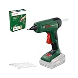 Bosch Akku-Klebepistole AdvancedGlue 18V (ohne Akku; 18V System; 4x Klebestifte; Aufheizen...