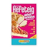 DECOCINO Süsser Hefeteig 400g - Fertige Backmischung, gelingsicher, für Profis und...