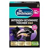 Dr. Beckmann Intensiv-Schwarz Tücher | Für intensives schwarz und glatte Fasern | 6...